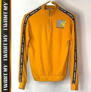 Vintage MTV 1/4 Zip Pullover Sweater